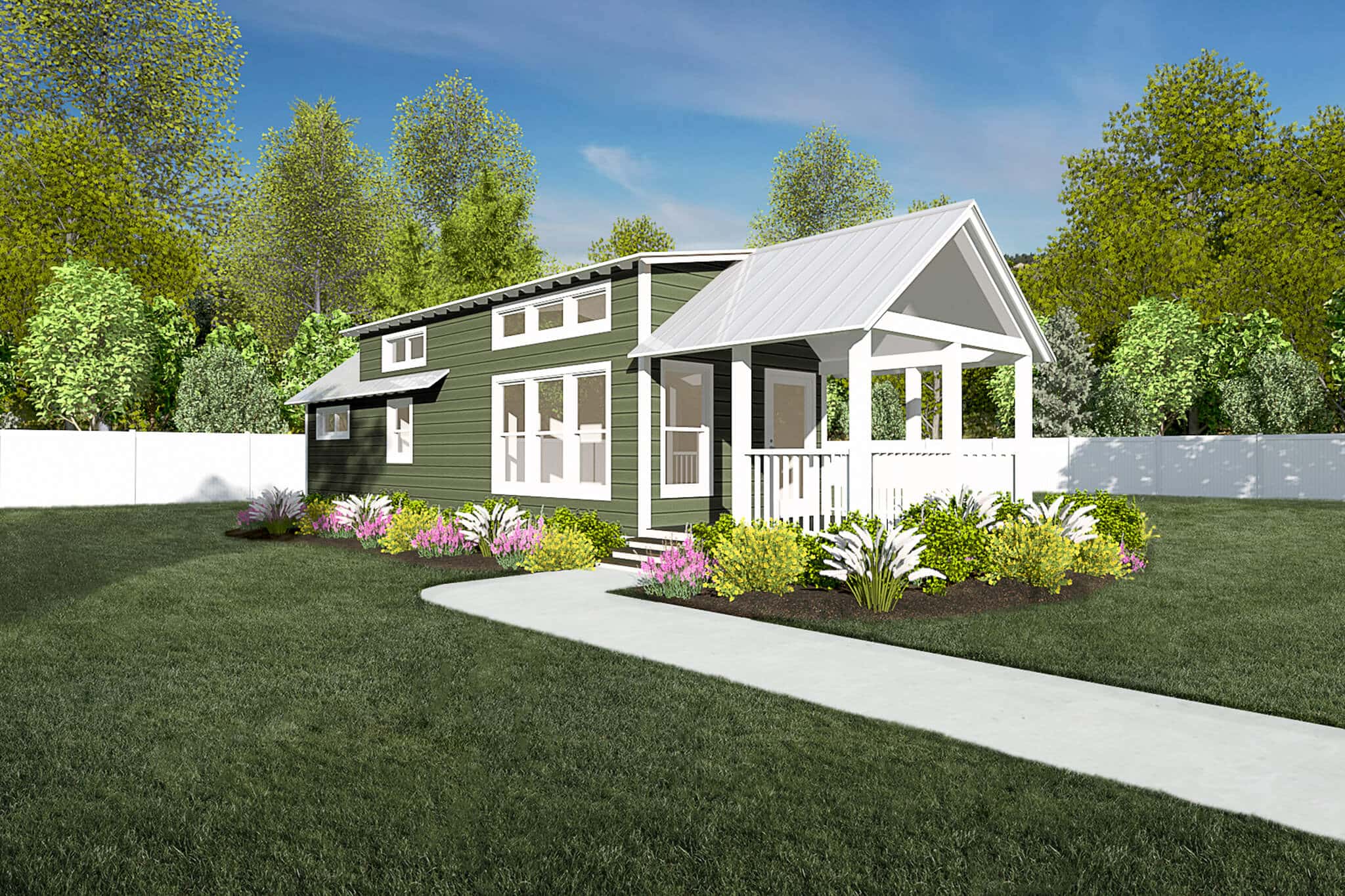 Seashore_LS103_Heathered-Moss-Siding_White-Trim